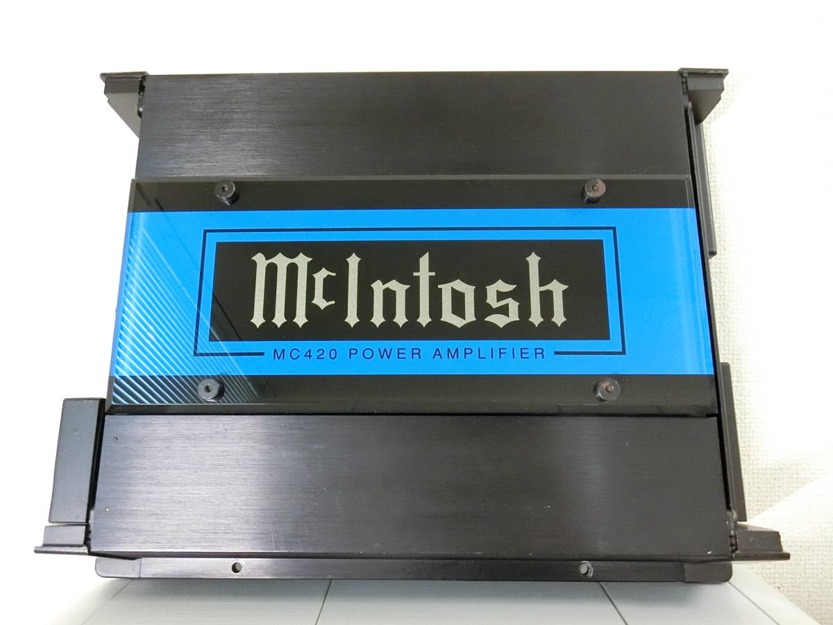 マッキントッシュ Macintosh MC420 4ch アンプ ジャンク-