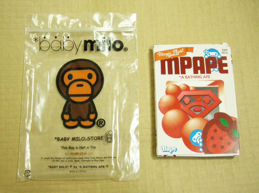  unused #BAPE[ Ape ] baby Mylo key holder * pra van 