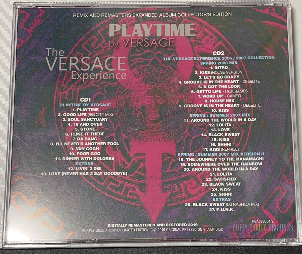 プリンスPRINCE/PLAYTIME by VERSACE(2CD)
