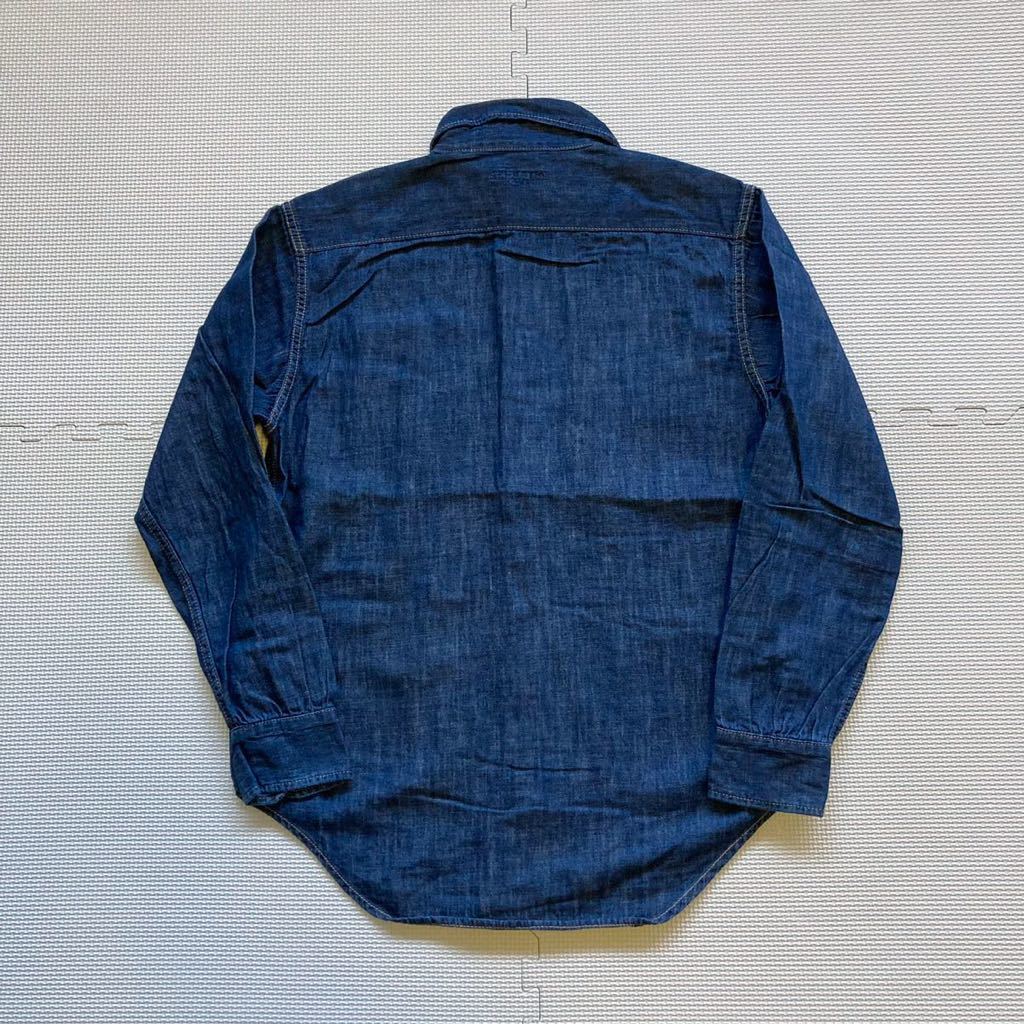 MADE IN INDIGO ティグルブロカンテ デニムシャツ 長袖シャツ XS_画像2