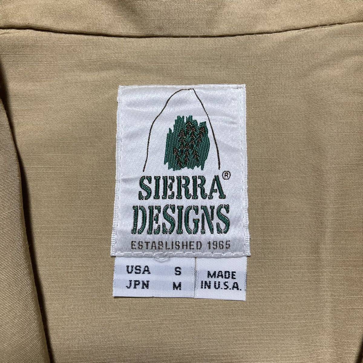 SIERRA DESIGN Sierra Design USA made 60/40rokyon Cross short mountain parka jacket M