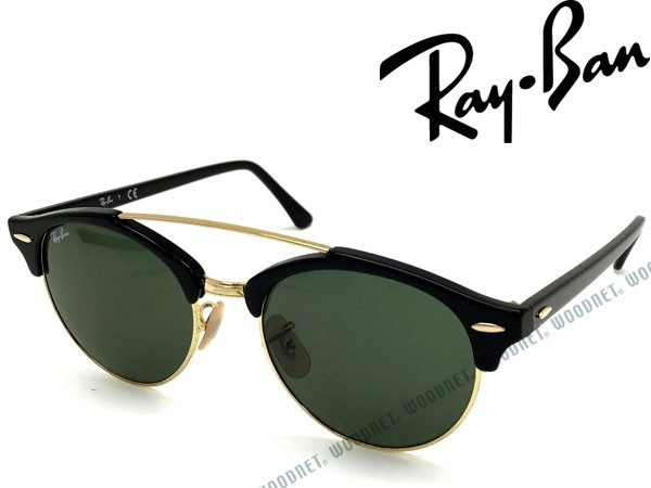 ー品販売 RayBan レイバン CLUBROUND DOUBLE BRIDGE ブラック サングラス 4346-901 その他 ー品販売 RayBan レイバン CLUBROUND DOUBLE BRIDGE ブラック サングラス 4346-901 その他