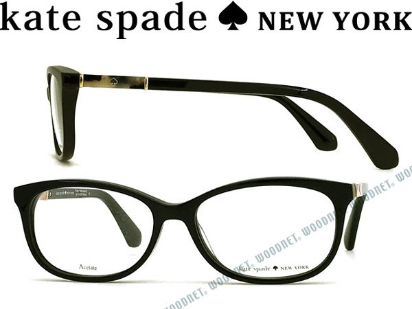 KATE SPADE ケイトスペード ブラック メガネフレーム ブランド KS-KAILEIGH-WR7_画像1