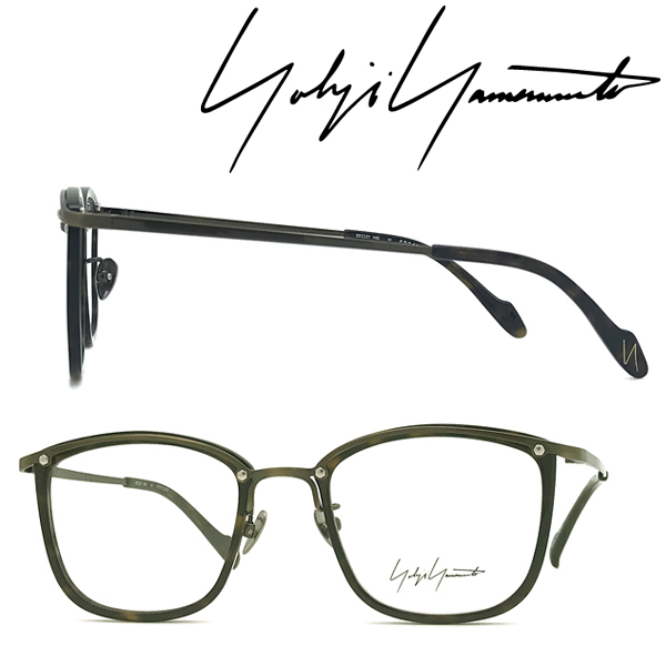 Yohji Yamamoto ヨウジヤマモト メガネフレーム ブランド ゴールド 眼鏡 YY-19-0053-03