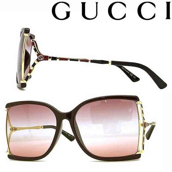 高質で安価 GUCCI GUC-GG-0592SK-004 グラデーションピンク×レッド