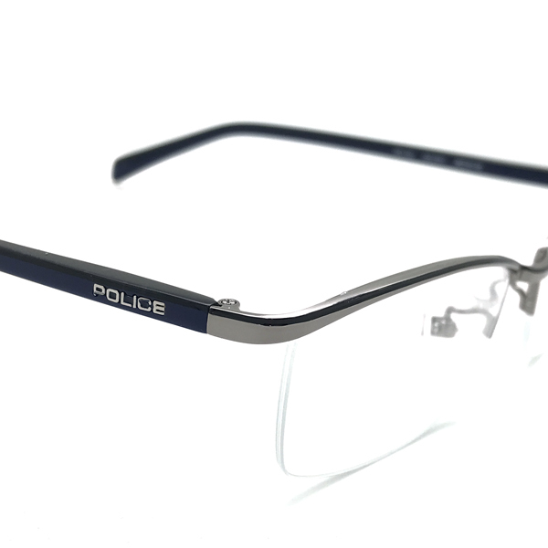 POLICE Police glasses frame brand VPL175J-0S11 silver 