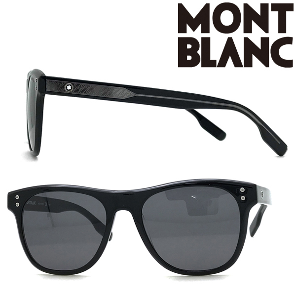 MONT BLANC サングラス ブランド モンブラン ブラック MB-0124S-001