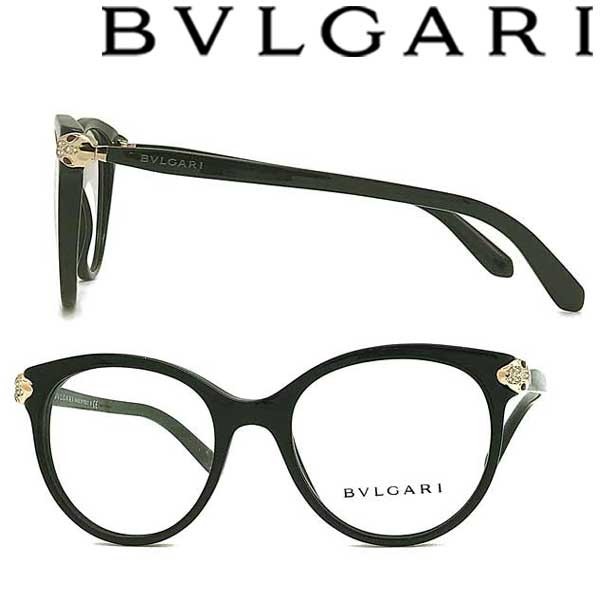 BVLGARI ブルガリ ブラックメガネフレーム ブランド 眼鏡 0BV-4157B-501_画像1