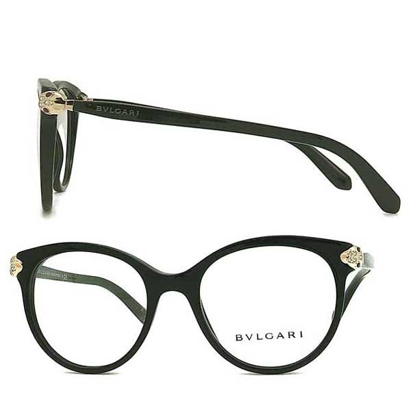 人気商品は BVLGARI ブルガリ ブラックメガネフレーム ブランド 眼鏡