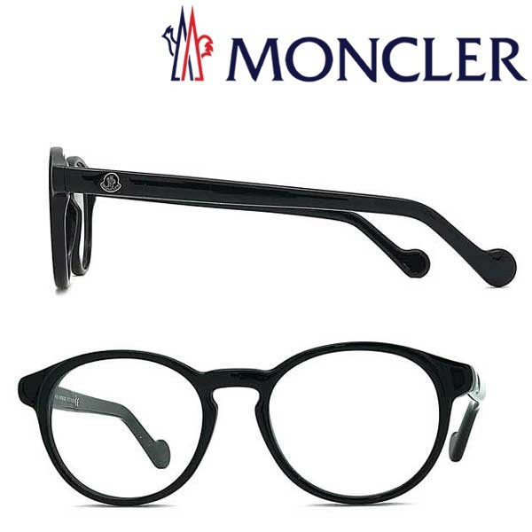 超爆安 メガネフレーム ブラック モンクレール MONCLER ブランド ML-5053-001 眼鏡 その他