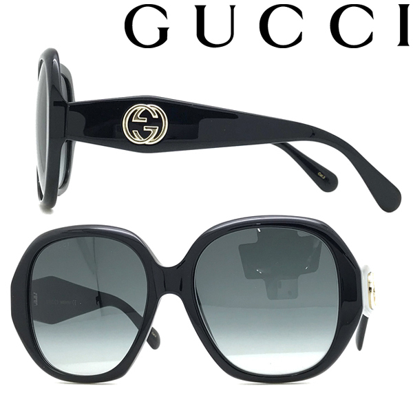 GUCCI グッチ ブランド サングラス グラデーションブラック GUC-GG-0796S-001