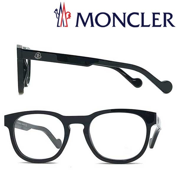 MONCLER モンクレール ブラック メガネフレーム ブランド 眼鏡 ML-5052-001_画像1