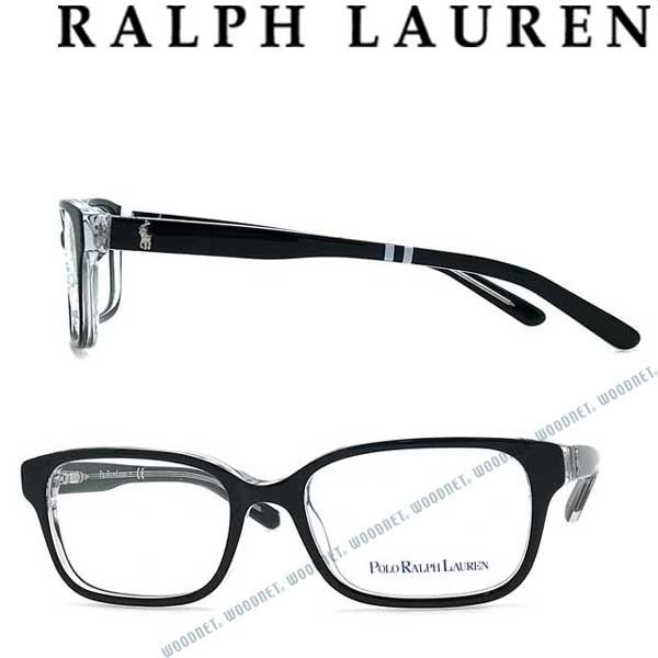 RALPH LAUREN ラルフローレン 【子供用】ブラック×クリア メガネフレーム ブランド 眼鏡 KIDS 0PP-8520-541