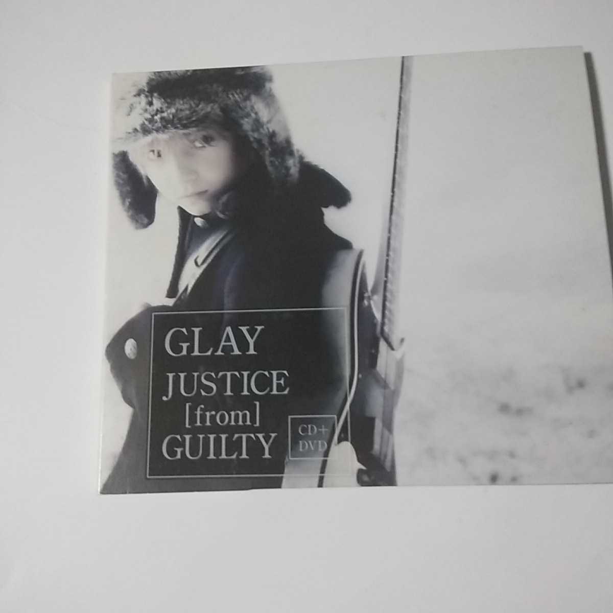 P060 CD+DVD GLAY CD　１．JUSTICE【from】GUILTY　２．MILESTONE～胸いつぱいの憂鬱～　３．Time for Christmas_画像1
