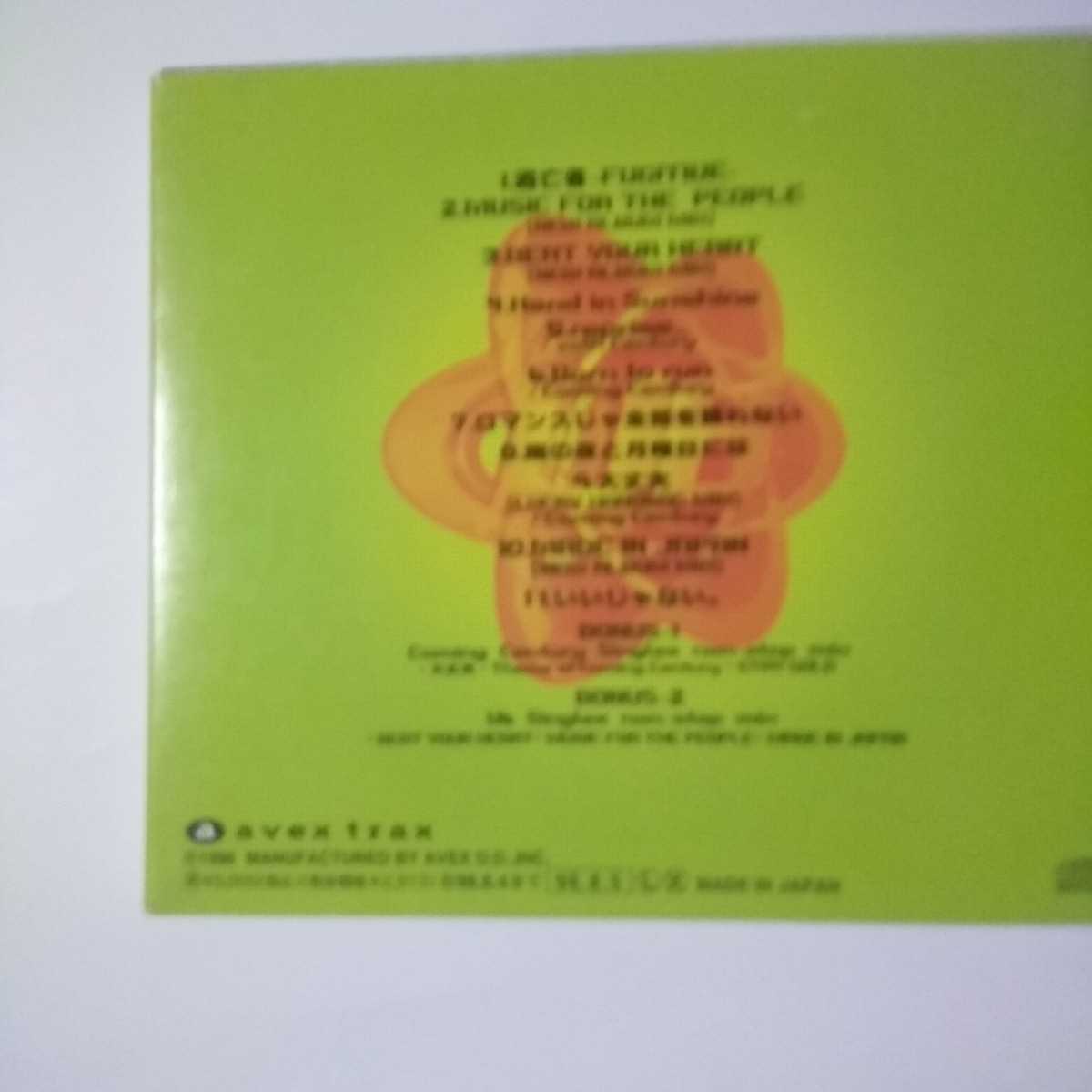 R-007　CD　V6／SINCE 1995～FOREVER　１．逃亡者　２．MUSIC FOR THE PEOPLE　３．BEAT YOUR HERRT　_画像2