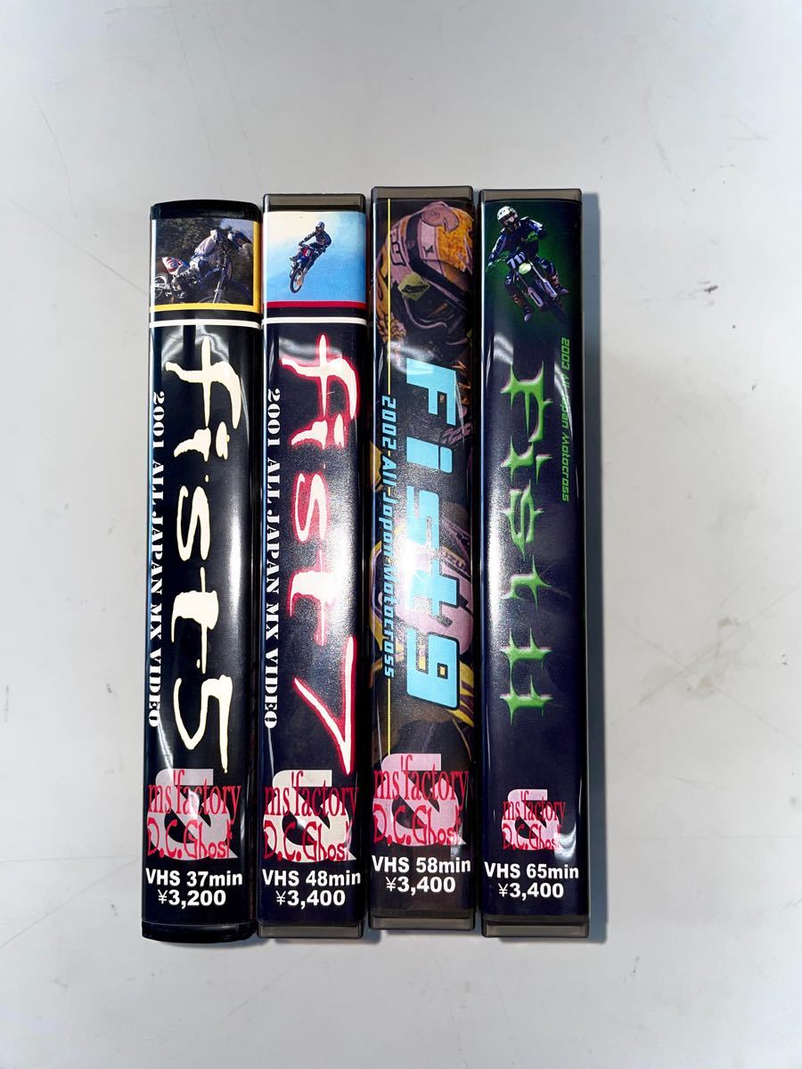 fist VHS MX ビデオ 全日本モトクロス