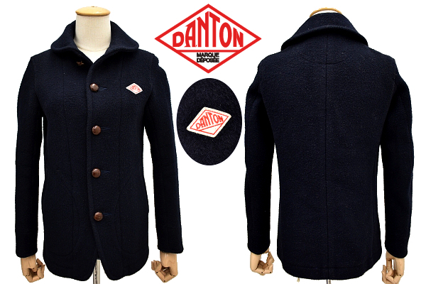 ヤフオク! - A-3406☆DANTON ダントン☆日本製 ネイビー紺色...