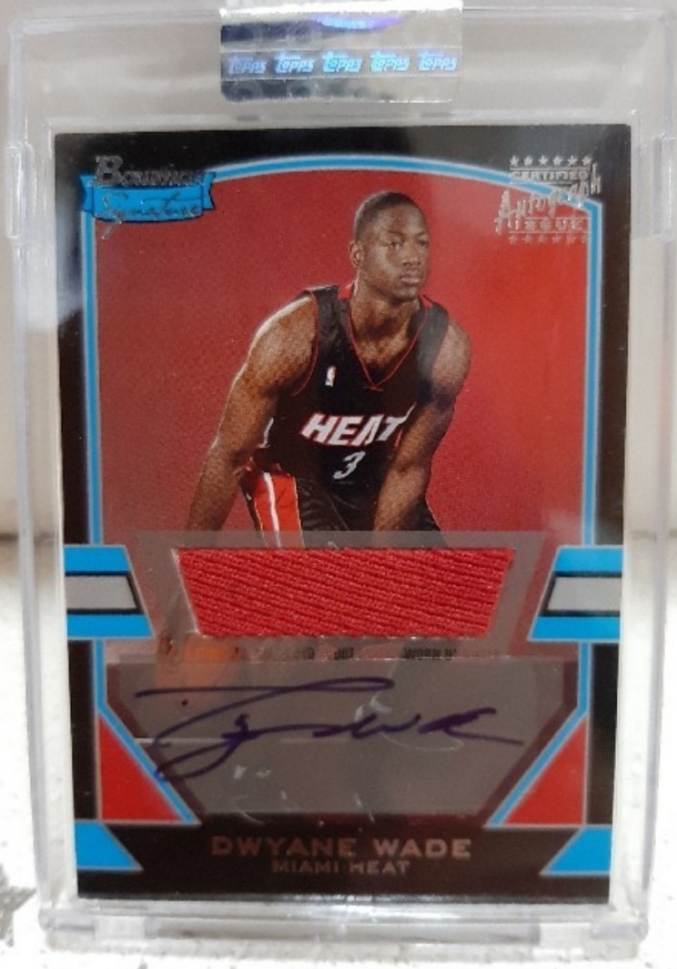 海外ブランド D.WADE -FANFARE- RCジャージ付き直筆サイン #/1250 BBM