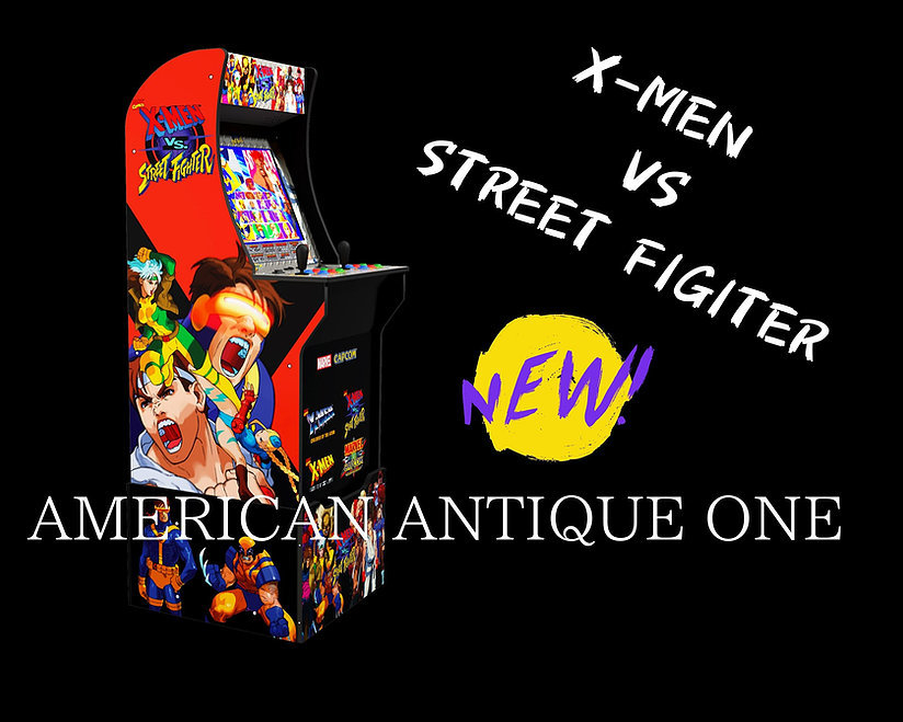 SALE opening!! dream. against war!! online against war . possibility!! X-MEN VS Street Fighter / 1UP arcade new goods unopened USA direct import 