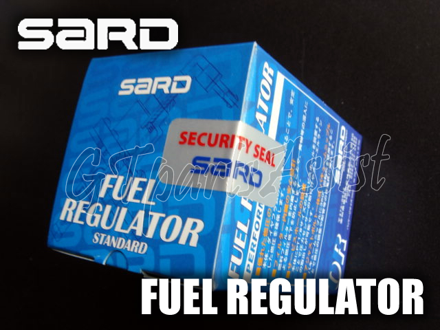 SARD FUEL REGULATOR 調整式フューエルレギュレター スタンダード シルバー 銀 フィッテイング：φ8ニップル 69010 