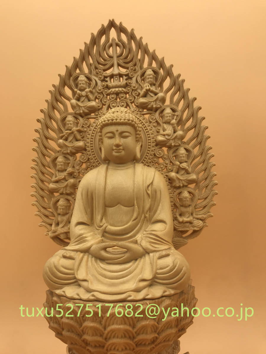 即日発送 【仏教美術・仏像】檜木製 釈迦如来座像 木彫り 細密彫刻 飾り置物 彫刻工芸品 - 仏像 - www.petromindo.com 即日発送 【仏教美術・仏像】檜木製 釈迦如来座像 木彫り 細密彫刻 飾り置物 彫刻工芸品 - 仏像 - www.petromindo.com