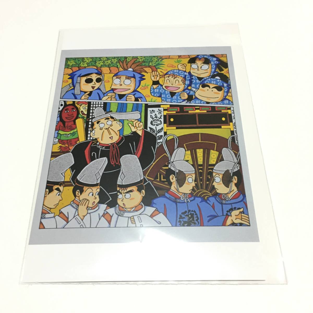  Nintama Rantaro . no. ninja . Taro ..... exhibition postcard two year raw 