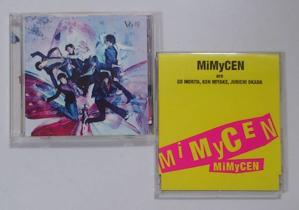 V6 CD＋DVD 蝶 初回限定盤B & Coming Century MiMyCEN カミセン_画像1