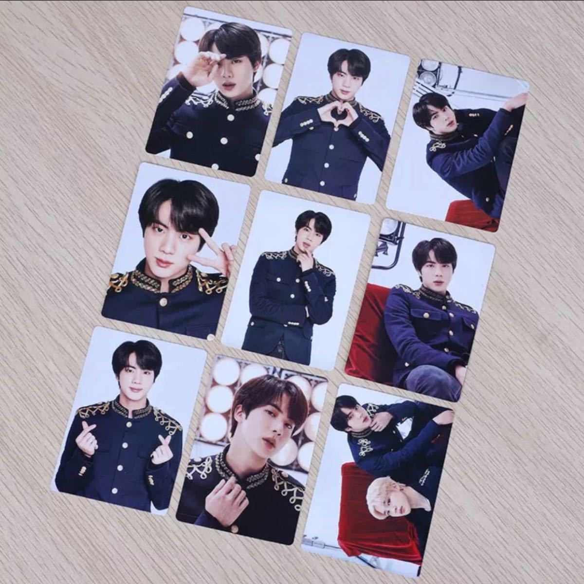 再追加販売 JIN ジン 防弾少年団 BTS ミニフォトメッセージカード46枚