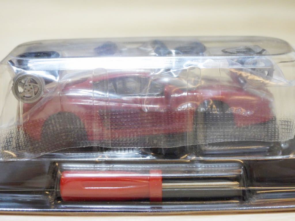 【新品：未組立・完品】京商 1/64 CVS ミニカーコレクション フェラーリ 512 M [レッド]_画像5