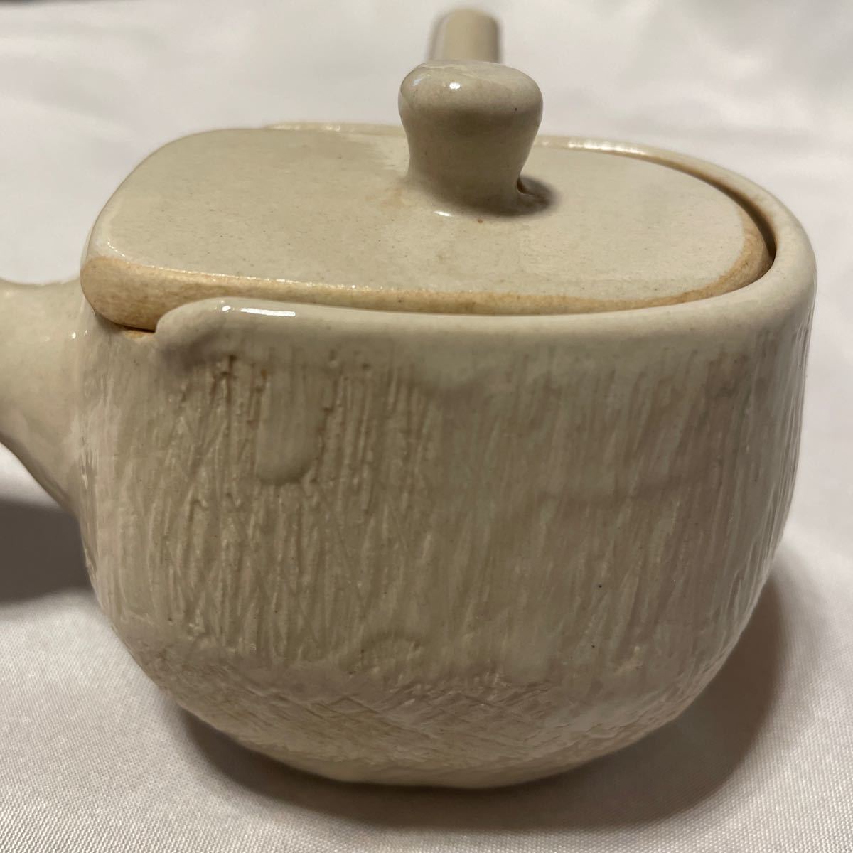 煎茶道具　急須　陶器　陶芸　変わり型