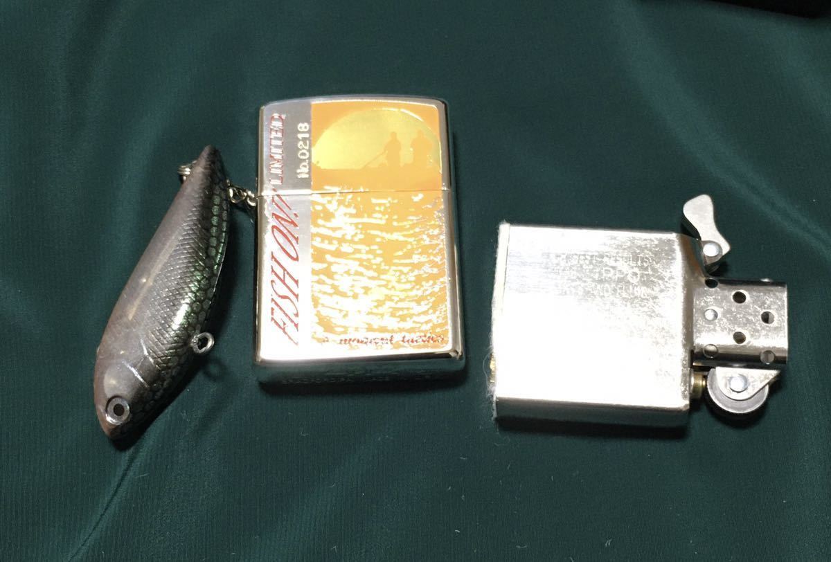 ZIPPO FISH ON! ジッポー ルアー　釣り　　魚　フィッシュ オン　現状品_画像7