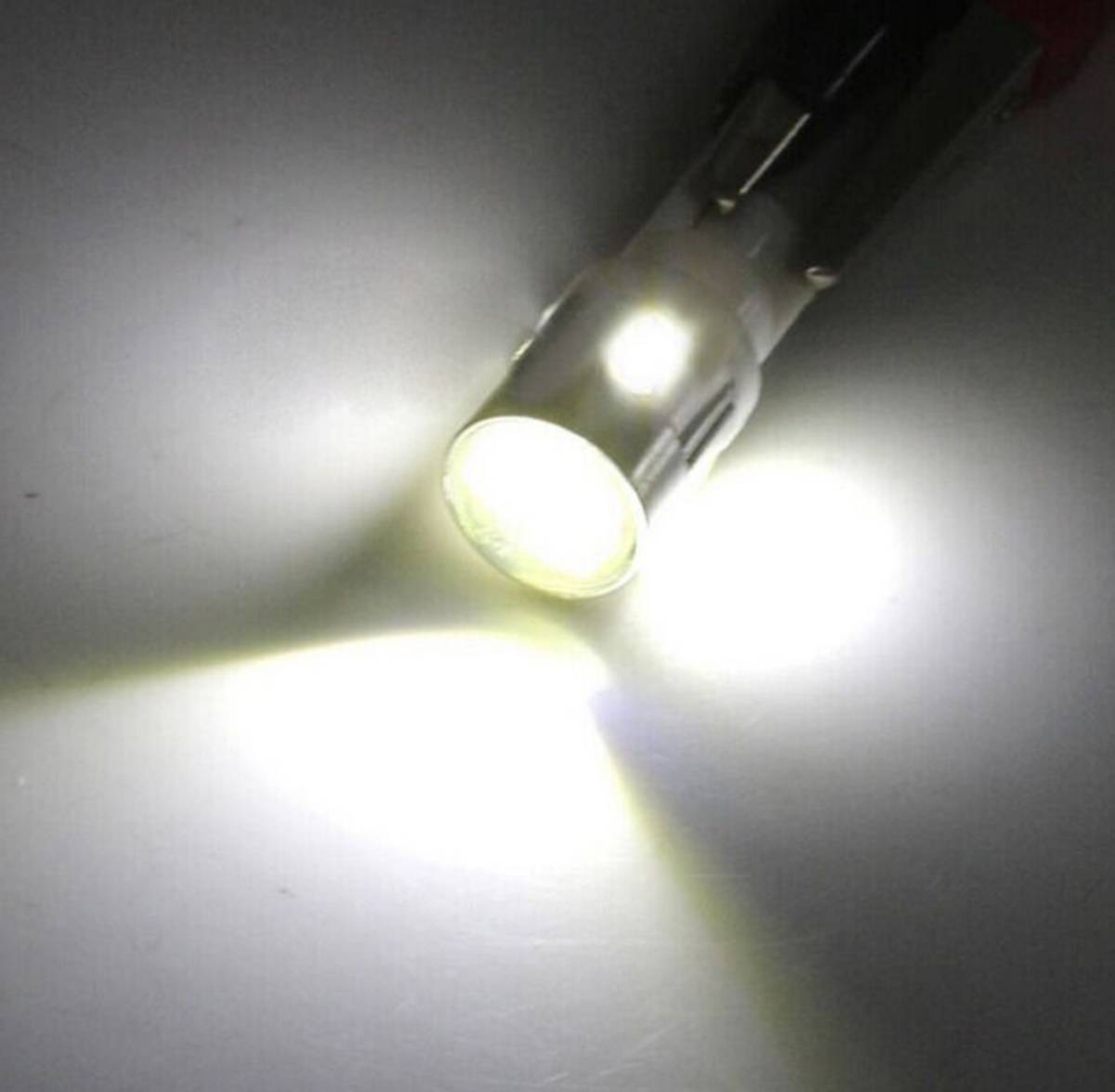 ●送料無料●匿名配送● T10 LED バルブ 6SMD 爆光 ホワイト 100球セット ポジション ナンバー灯 ルームランプ ライセンス灯_画像2