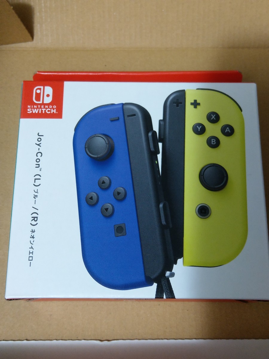 新品 Switch Joy-Con(L) ブルー/(R) ネオンイエロー Nintendo 任天堂 JOY-CON ジョイコン