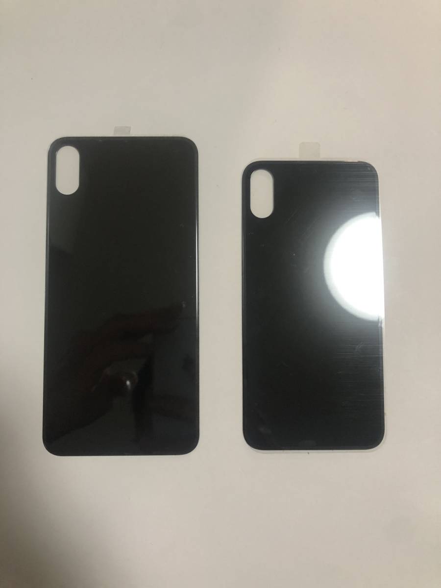 iPhone XSMax 専用バックパネル スペースグレー背面ガラス新品未使用品 ！！ロゴ無し 送料無料 !!