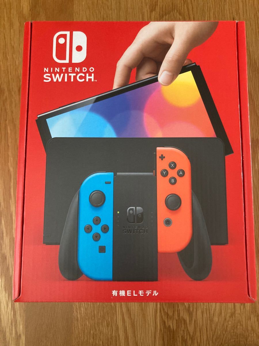 Nintendo Switch 本体（有機ELモデル）【Joy-Con(L) ネオンブルー/(R) ネオンレッド】