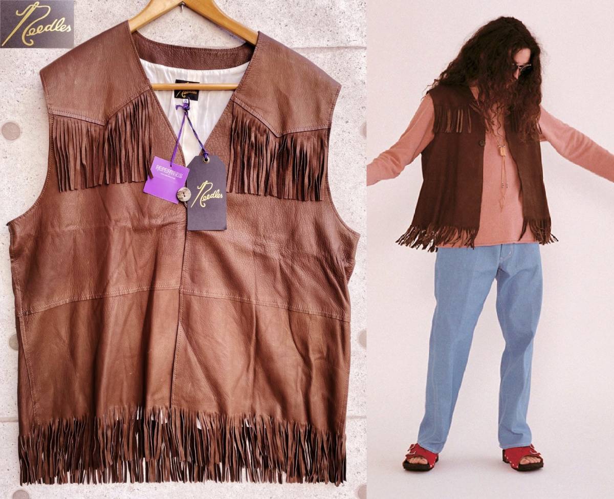 新品タグ付き86%off 定価176,000円 Needles ニードルス DeerSkin