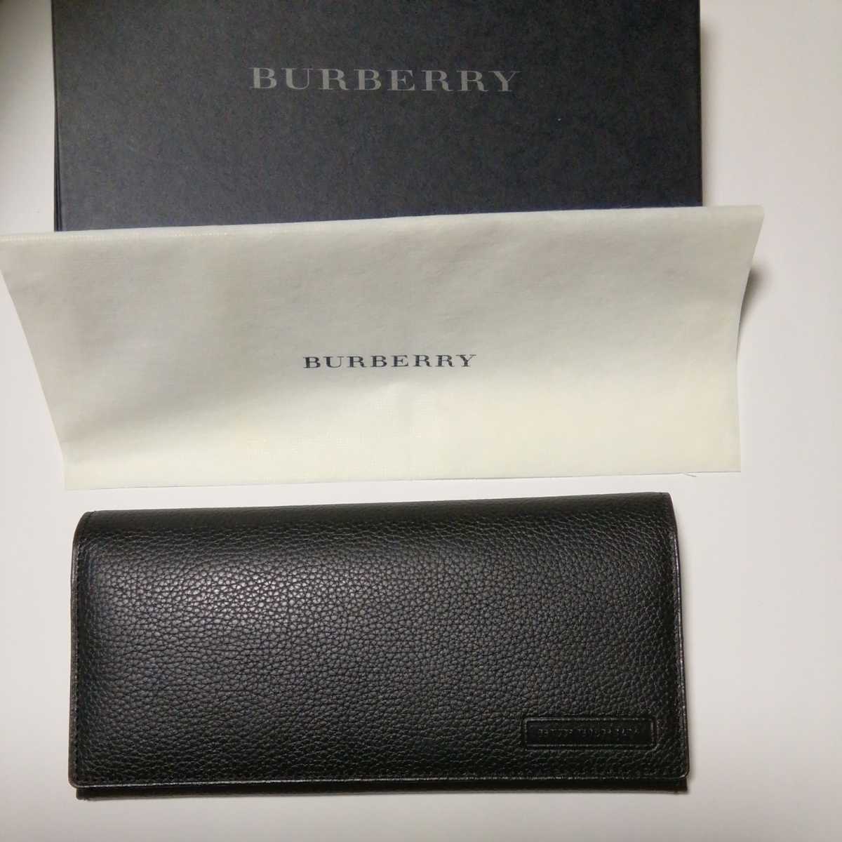 BURBERRY バーバリー 長財布 ブラック 未使用品 BURBERRY バーバリー 長財布 ブラック 未使用品