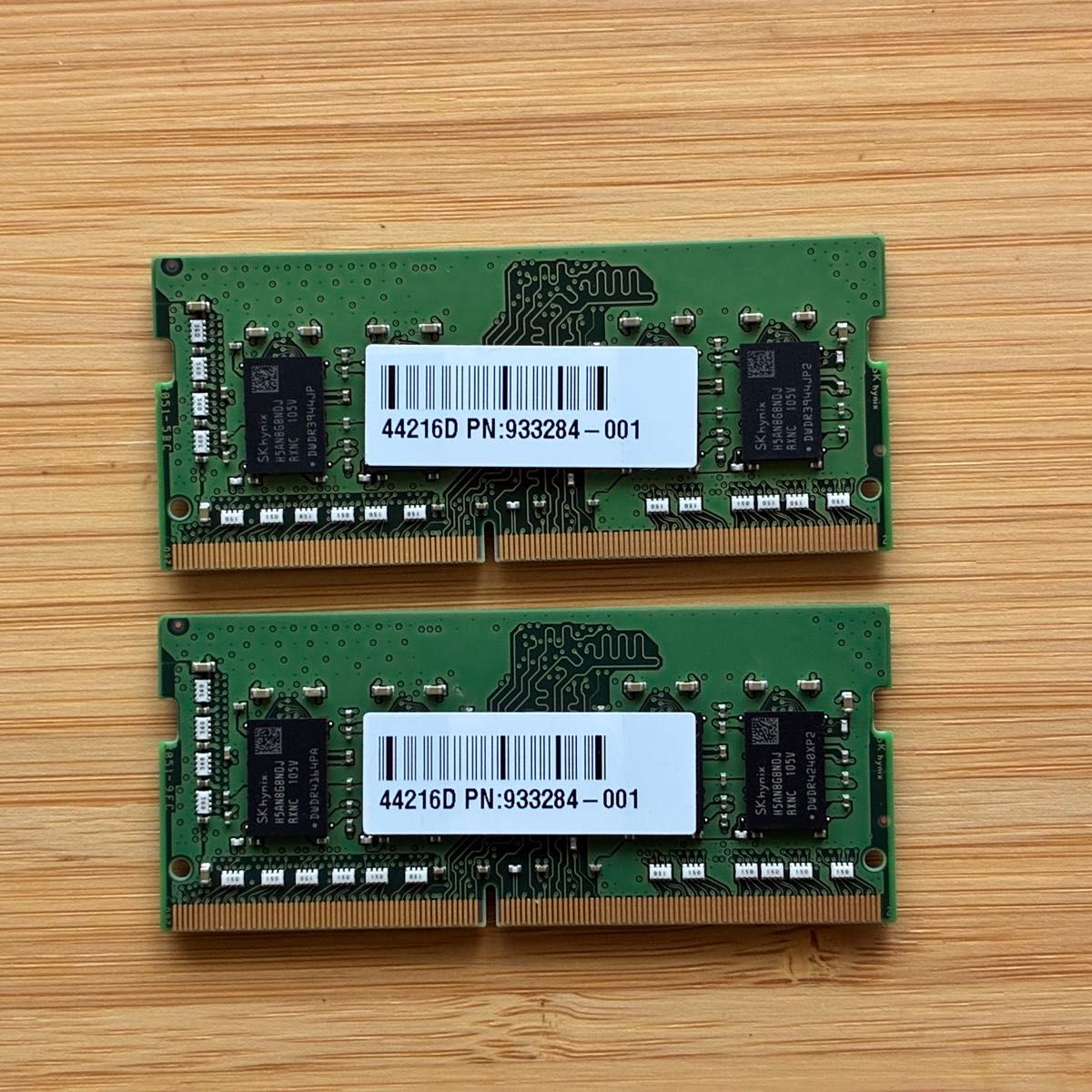 ノートPC用メモリーSK hynix PC4-3200AA 16GB SK hynix ノートPC用メモリ PC4-3200AA-SA2-11 8GB×2枚 計16GB ②