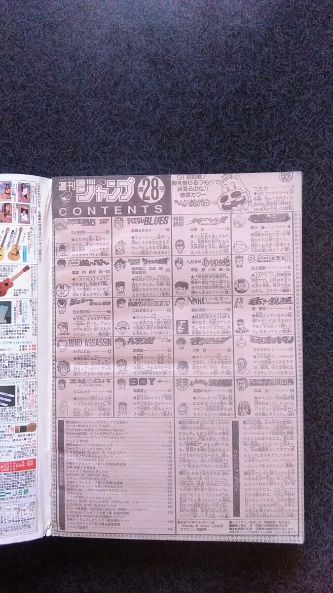 週刊少年ジャンプ　1995年　28号　 　　新連載号　