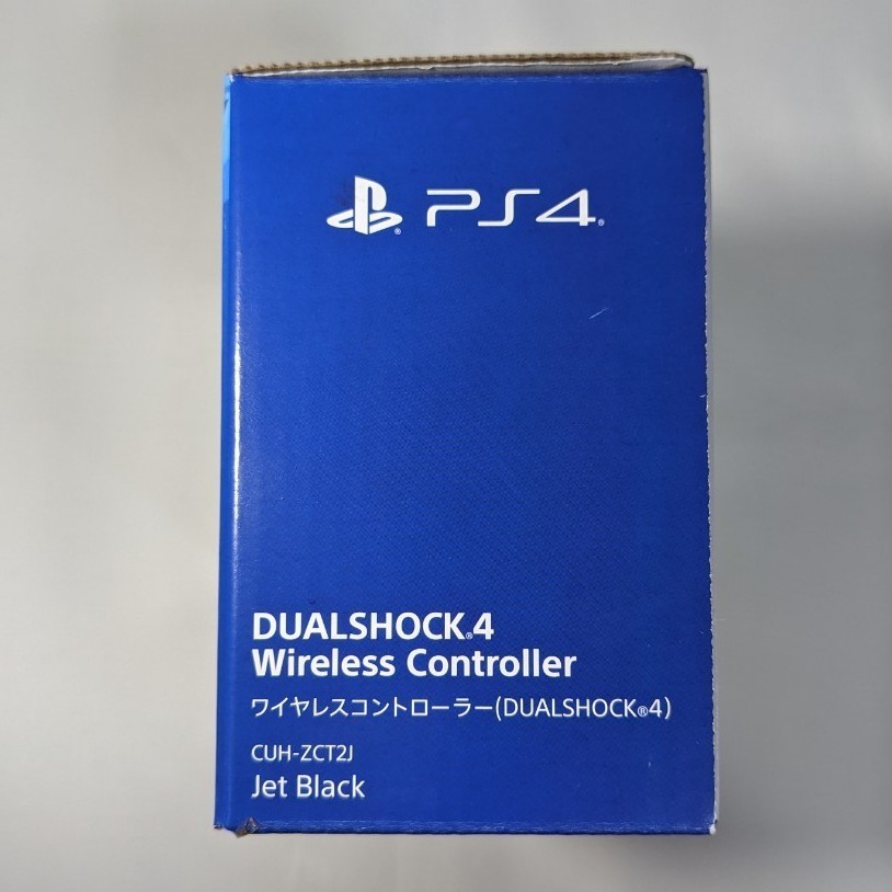 【新品・未開封】PS4 純正ワイヤレスコントローラー DUALSHOCK4  ジェットブラック(Jet Black) 