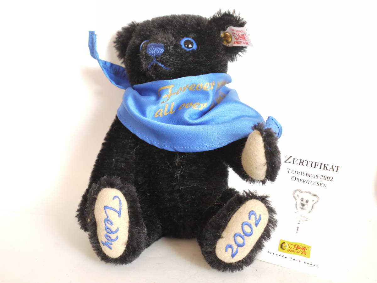 100%の保証 スタイフのテディーベアで2002年の記念モデル 新品
