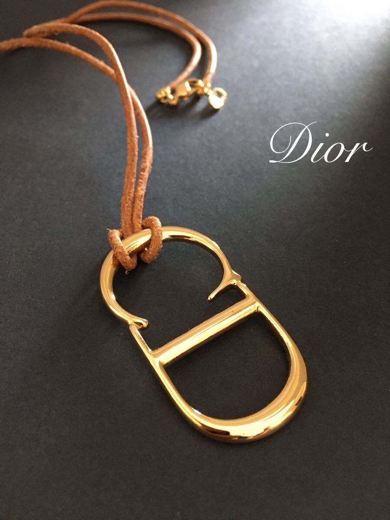 大ぶり◇希少＊極美品 Christian Dior クリスチャン・ディオール BIG