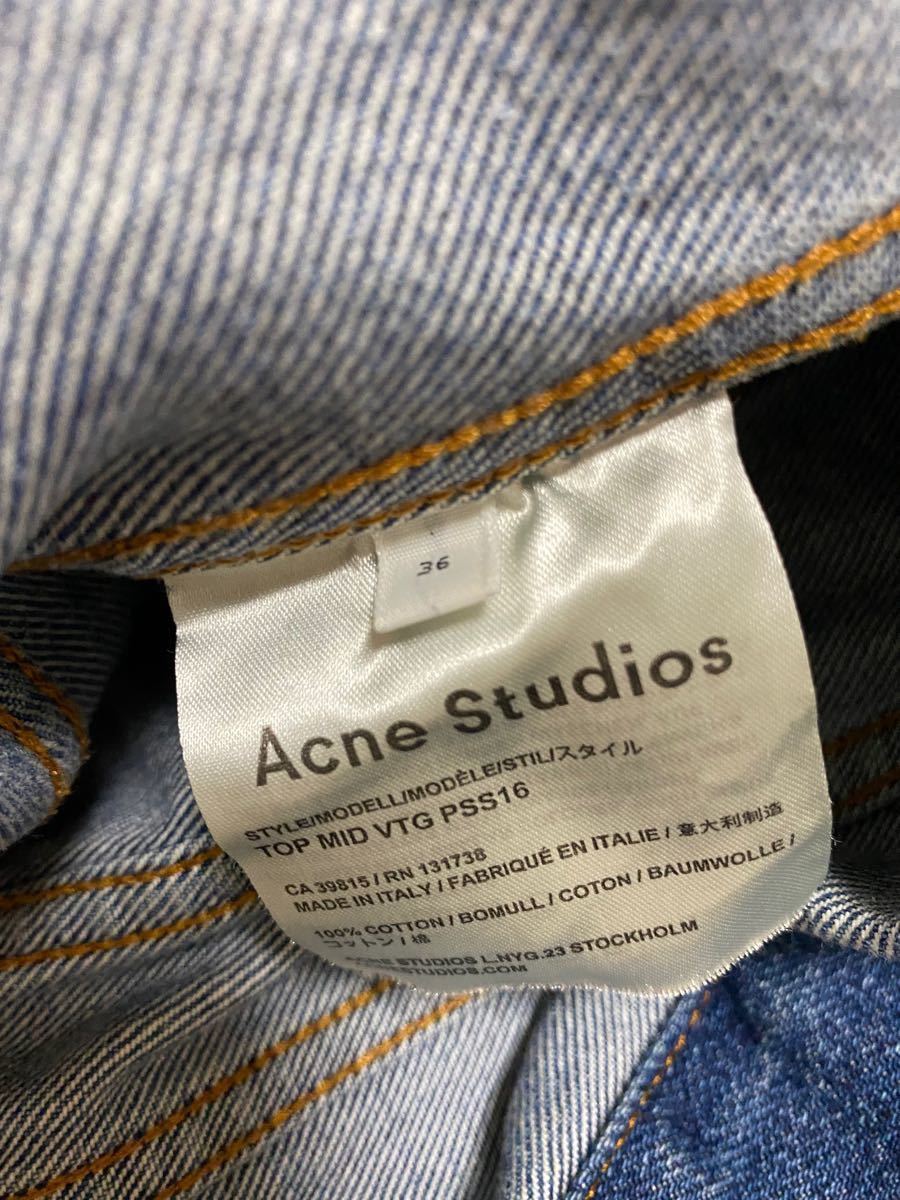 ACNE STUDIOS アクネストゥディオズ　Gジャン デニムジャケット
