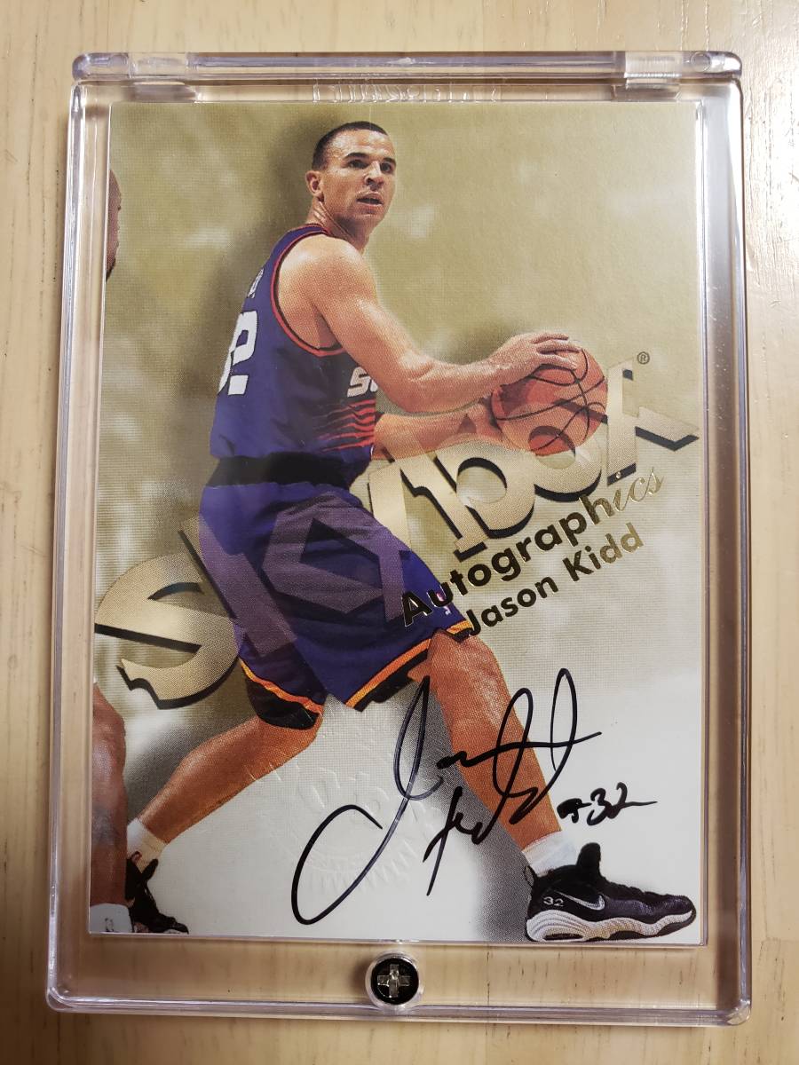 サイン 1998 -99 Skybox Autographics JASON KIDD Auto / ジェイソン