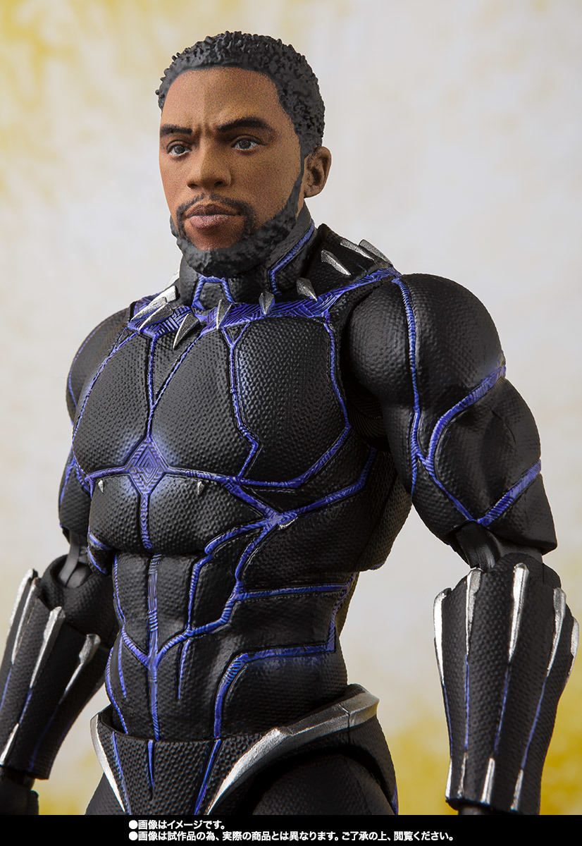 # new goods unopened S.H. figuarts black Panther - King *ob*wa can da-( Avengers | Infinity * War ) transportation box . trace less 