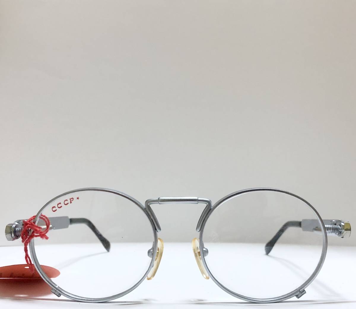 極希少品・コレクターアイテム】丸メガネ 1970年代頃 ビンテージ 正規品 イタリア製 ヴィンテージ