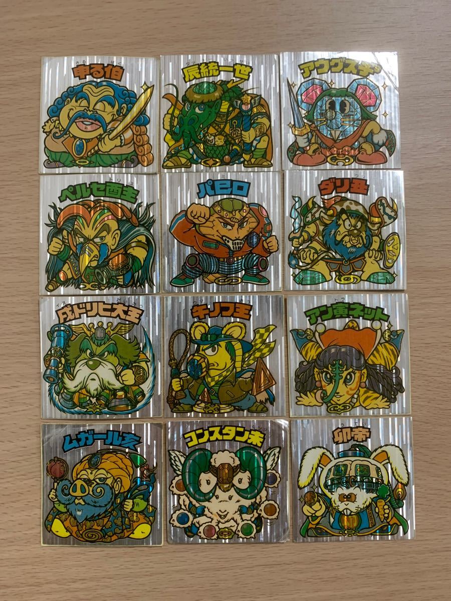 当時物 ヘッド 20種 角プリ 金プリ ホロ 銀ツヤ 金エンボス