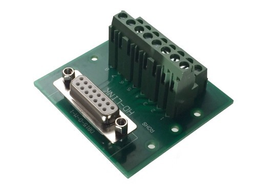 DB15 connector ( female ) terminal terminal pcs relay base conversion base 