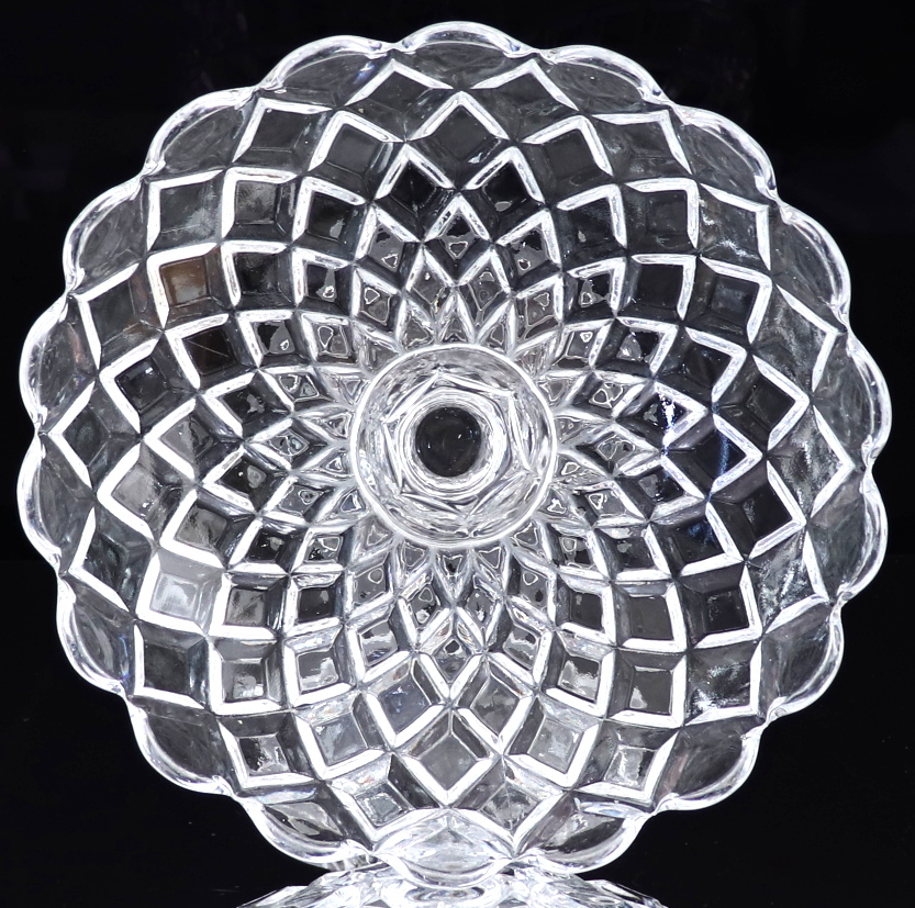オールド・バカラ(BACCARAT) ディアマン・カレ 大型 22.7cm 1.5kg