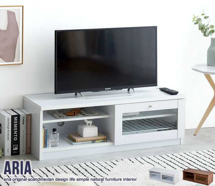 Aria】ガラス扉テレビ台 TV台 テレビボード 幅100cm カラー2色 twispwa.com